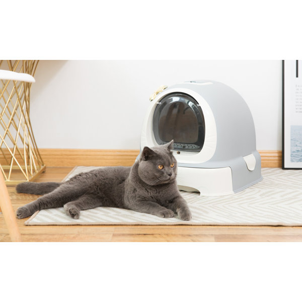 Tucker Murphy™ Pet Jaidyn Litter Box Enclosure & Reviews Wayfair